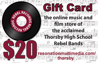 Rebel Records $20.00 Gift Card