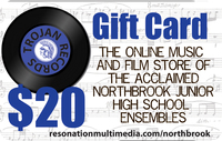 The Northbrook Junior High School Trojan Records Gift Card