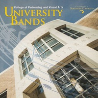 University of Northern Colorado Concert Band, Symphonic Band and Wind Ensemble 2008-2010