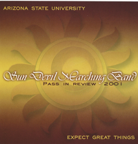 Sun Devil Marching Band Pass in Review 2001