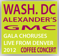 Gay Men's Choruse of Washington, D.C.Alexander's House - Coffee Concert