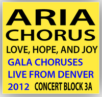 ARIA - Love Hope and Joy -  Concert Block 3A